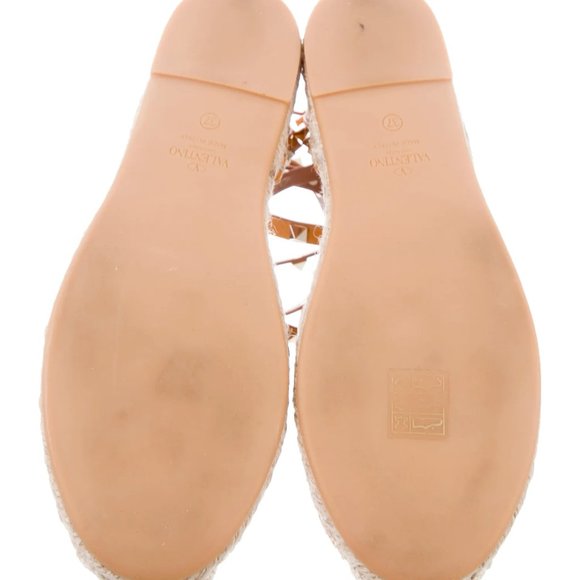 VALENTINO Rockstud Round-Toe Espadrilles - Picture 5 of 5